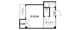 コーポ林の間取り画像