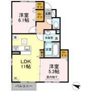 パイン コートの間取り画像