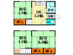 第5木村荘の間取り画像