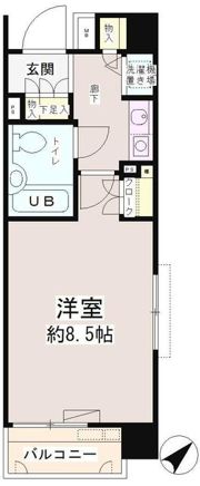パーク・ノヴァ洗足池の間取り画像