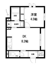 アトラスⅡの間取り画像