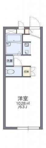 レオパレストヨハマの間取り画像