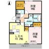 ウイングMISAWA ⅩⅡの間取り画像