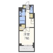 ハビテ靱センターコートの間取り画像