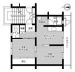 ビレッジハウス小倉南2号棟の間取り画像