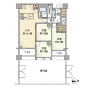 クレヴィア成城の間取り画像