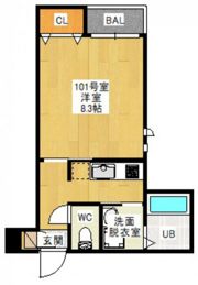 Grandtic Kanonの間取り画像