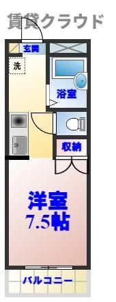 フォレストあおばの間取り画像