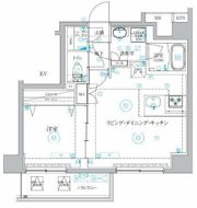 ベルシードα押上イーストの間取り画像