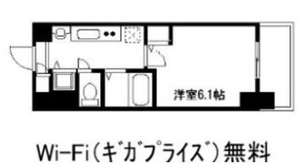 プレサンス天神橋ディオレの間取り画像