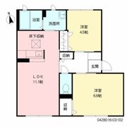 メゾンアンリシール C棟の間取り画像