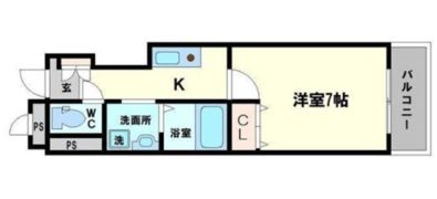 イーズコート桃山台の間取り画像