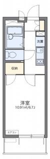 レオパレスシャルマン タナカⅡの間取り画像