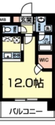 フルール南熊本の間取り画像