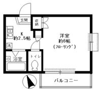 ハイムミユキの間取り画像