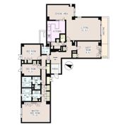 西原パーク・マンションの間取り画像