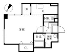 ベルハイムⅦの間取り画像