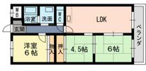 枚方壱番館の間取り画像