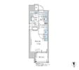 パークアクシス新御徒町Eastの間取り画像