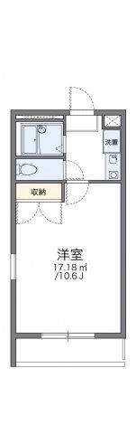 レオパレス花立の間取り画像