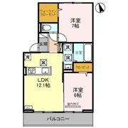 アンアヴニールの間取り画像