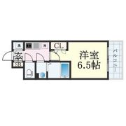エスリード弁天町ルシェンテの間取り画像
