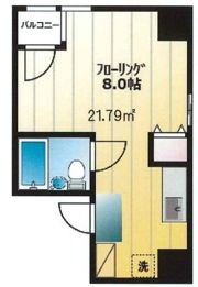 ルフレ吉祥寺 401号の間取り画像