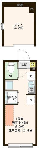 リオーナ上板橋の間取り画像