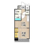 ジューム南船場の間取り画像