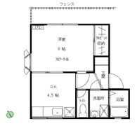 セジュール大岡の間取り画像