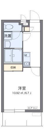 クレイノハピネスの間取り画像