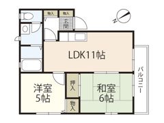 ディアス岩原C棟の間取り画像