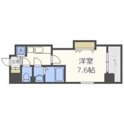 Luxe玉造Ⅱの間取り画像