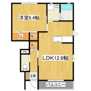 グリーンハイツH棟の間取り画像