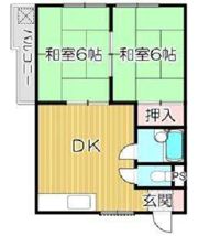 木田マンションの間取り画像