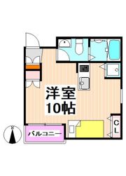 モンテピーノデュオの間取り画像