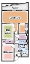 ファムール忍ヶ丘の間取り画像