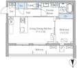 MOCXION PREMIUM四谷大京町の間取り画像