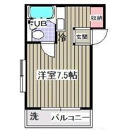 ローズアパート(Q-025)の間取り画像