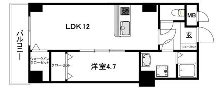 Garland湊町の間取り画像