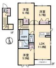 ポルトボヌールの間取り画像