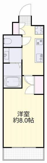 大供Aマンションの間取り画像