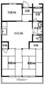 グリーンハイツの間取り画像