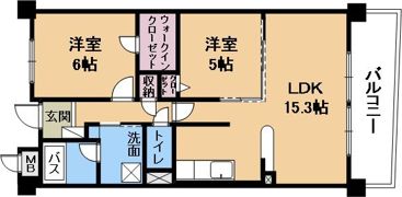 ヴィヴァーチェの間取り画像