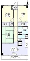 スカール十日市西町の間取り画像