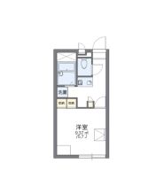 レオパレスフランボワーズⅡの間取り画像