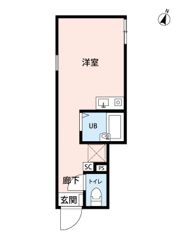 Reberty北千住の間取り画像