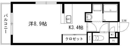 グランストーク立野の間取り画像