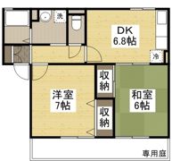 ラベンダー福田の間取り画像