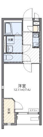 レオネクストフレールⅠの間取り画像